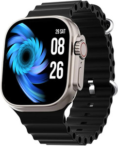 Melbon 1.75" Display with Bluetooth Calling, Metallic finish & Voice Assistant Smartwatch