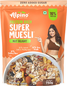 ALPINO by Alpino Health Foods Private Limited Super Muesli Nut Delight 750 G Pouch