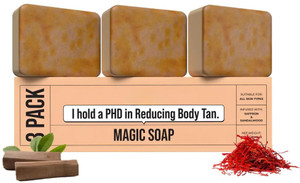 ECLATARA ET Sandal Glow Care Soap Pack of 3 · 100 g (300 g total) - Image 6
