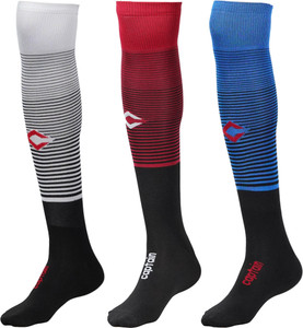 CAPTAIN Men Striped, Geometric Print Knee High