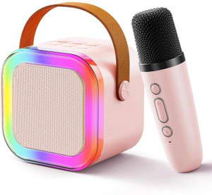 YGM Acoustic Foams - Portable Kids Karaoke Speaker with 1 Mic, 5-6 Hrs Playtime & Voice Changing 5 W Bluetooth Party Speaker