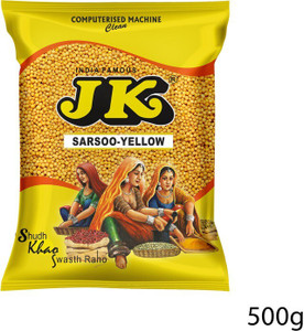 JK Yellow Mustard/ Sarsoo Seeds (Peeli Sarsoo)