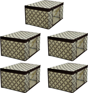 VYORA Saree Cover clothes Garment Organizer Pack of 5 Storage Box