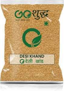 Goshudh Premium Quality Desi Khand (Raw Sugar)-1Kg (Pack Of 1) Sugar
