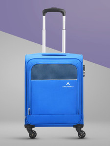 ARISTOCRAT Oasis Plus 4W Str Cb (E) Blue Cabin Suitcase 4 Wheels - 15 Inch