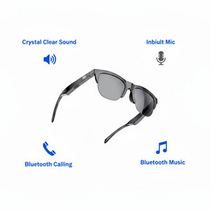 vadish Trending BLUETOOTH CALLING MUSIC SMART UV FILTERED LENSES SUNGLASS