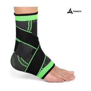 ADONYX Premium 3D Sport Ankle Brace Protector Compression Protection Guard Pain Relief Ankle Support