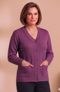 S.L. Madhok Self Design V Neck Casual Women Pink Sweater