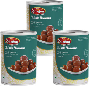 Bfp Shagun Gulab Jamun 1.5Kg (500Gm x 3) Tin