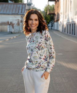 VGHC FASHION Printed Women Round Neck White T-Shirt