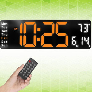 Shoefwinkl Digital Black Clock - Image 6