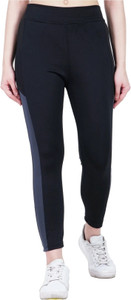 KGN Color Block Women Grey Tights