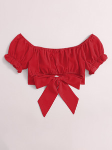namah fashion Boat Neck Women Blouse