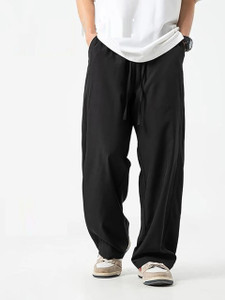 Lakatos Men's Solid Black Track Pant - Image 4