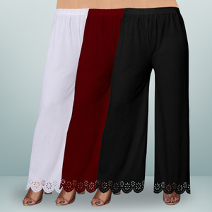 EcoUndies Straight Fit Women Multicolor Trousers