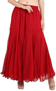 Kvish Flared Women Red Trousers