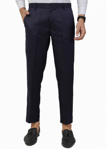 Fitandflair Regular Fit Men Blue Trousers