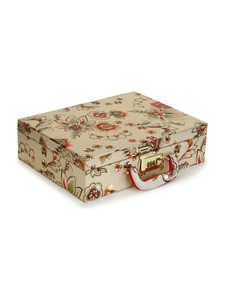 LAKSHYA COLLECTIONS Trendy Bangle Box With 3 Rods And Number Lock system To Carry Bangles Vanity Box