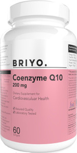 BRIYOSIS CoQ10 - Coenzyme Q10 60 Softgels Formulated To Provide Superior Absorption