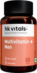 hk vitals Multivitamin Plus Men| Daily Multivitamin | Supports Heart, Bone & Muscle Health