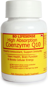 B D LIFESENSE Coenzyme Q10 100Mg With Vitamin C