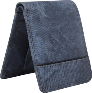 DENNY BLACQ Men Blue Artificial Leather Wallet
