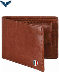 TAQWA Men Casual, Formal, Trendy Tan Genuine Leather, Artificial Leather Wallet