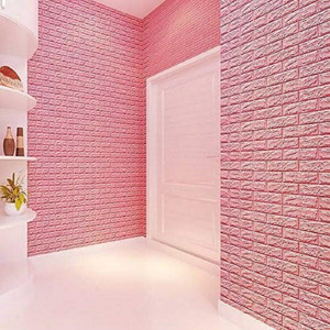 vrahidecor Decorative Pink Wallpaper