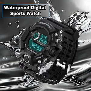 HISHOPRI Jee Shock Heavy Duty Digital Sports Watch for Boys & Men Military Look Waterproof Digital Watch  - For Men & Women