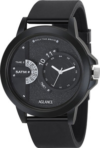 Aglance FT3147 NEW FULL BLACK WATERPROOF WATCH FOR MEN & BOYS. FT3147 NEW FULL BLACK WATERPROOF WATCH FOR MEN & BOYS. Analog Watch  - For Boys