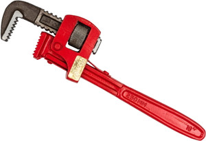 Globus 1108- GLOBUS STILLSON PIPE WRENCH/SPANNER ADJUSTABLE HEAD ( 10"/250MM ) GLOBUS Single Sided Pipe Wrench