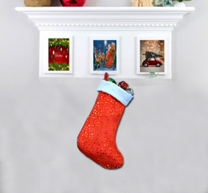 Flipkart SmartBuy Hanging Stocking For Decoration, christmas Decoration Christmas Stocking