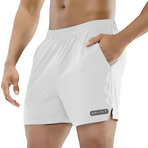 PRABAHA Solid Men White Regular Shorts