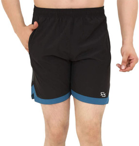 never lose Self Design Men Dark Blue Regular Shorts, Casual Shorts, Basic Shorts