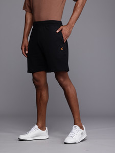 HRX by Hrithik Roshan Self Design Men Green Casual Shorts