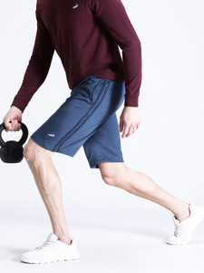 CROCODILE Solid Men Blue Casual Shorts