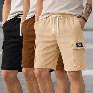 Fabflee Solid Men Multicolor Basic Shorts
