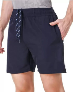 vdg sports Solid, Self Design Men Blue Sports Shorts