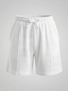NEXSUS APPARELS Self Design Men & Women White Basic Shorts
