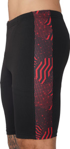never lose Printed Men Red, Black Swim Shorts