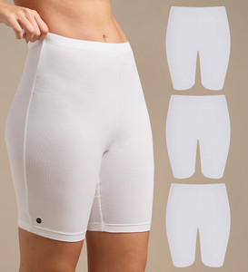URBAN ADVENTURE Solid Women White Cycling Shorts
