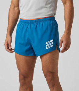 Prince Sports Printed Men Blue Running Shorts