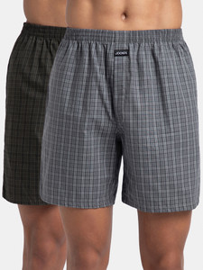 JOCKEY Checkered Men Multicolor Boxer Shorts