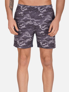 Kyk Printed Men Grey Swim Shorts