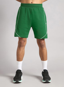 Cult Solid, Striped Men Green Sports Shorts