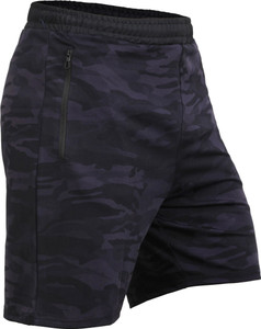 TRAIN HARD EVERYDAY Printed Men Dark Blue, Black Cycling Shorts, Regular Shorts, Compression Shorts