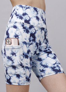 POOJARAN Printed Women Light Blue Tights