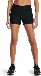 UNDER ARMOUR Solid Women Black Compression Shorts