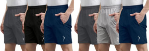 Flicfol Solid Men Multicolor Sports Shorts