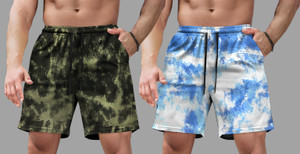 KELONBRO Printed Men Multicolor Casual Shorts